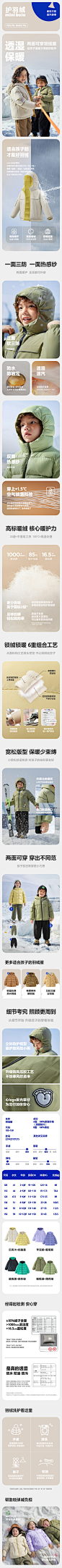 minibala双面穿护羽绒