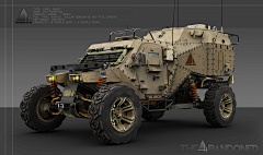 小K-ART采集到【机械设计】各种交通工具设计-装甲车-飞船