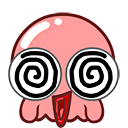 [O仔QQ表情] - #QQ表情##表情包##粉色##QQ表情包##O仔##章鱼# - 烤猫的死党O仔，来自外星的小章鱼，可爱搞笑的O仔造型!时而搞怪，时而痛苦，时而催眠，时而囧，一系列经典的趣味动态表情希望大家喜欢。