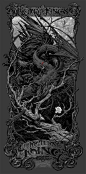 OMG Posters! » Archive » Aaron Horkey’s Poster for The Lord of the Rings: The Return of the King