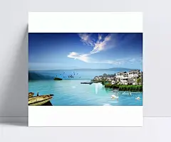 房地产宣传海报图片|蓝底宣传海报,美容宣传海报,环保宣传海报,化工宣传海报,宣传海报,英语宣传海报