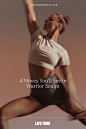 What to expect in this fast-paced class that blends yoga, cardio, and strength training into one challenging workout.