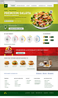 The hungarian McDonald’s website’s redesign on Behance