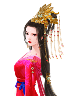 【封面美工】童画采集到古风女