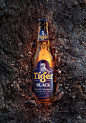 tiger beer bold smooth bottle rock cloth glass Tiger Beer