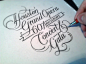 Graceful Hand Lettering of Mateusz Witczak | Downgraf