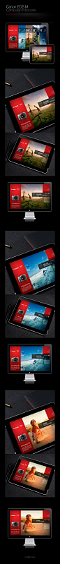 Canon EOS-M by 崔莎莎2011 - 灵感 - uehtml酷站推荐平台 HTML5 CSS3 酷站推荐 酷站欣赏