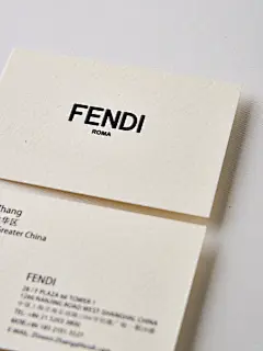 FENDI高级感名片-我们只做高端名片 - 小红书