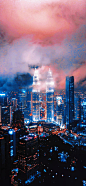 原图壁纸：城市夜景很美，但心情却很浮躁-今日头条