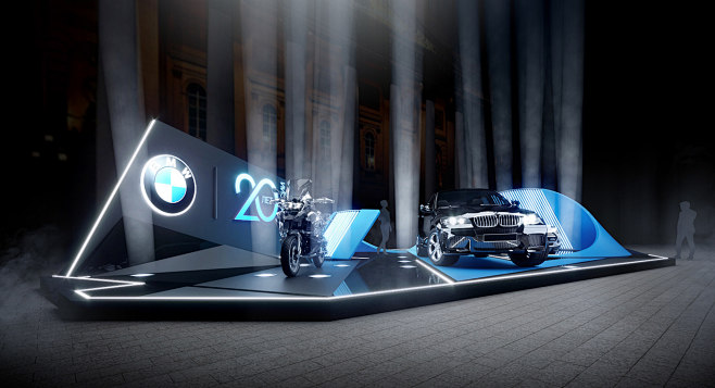 BMW exposition at Bo...