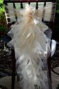 Set of 10 Custom Chair Sash Curly Willow by elegantsashesandmore, $75.00: 