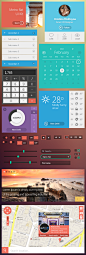 Metro Flat UI Kit - Free (Coming Soon) on Behance #flat#