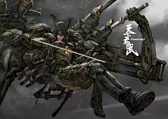 追胸者也《马来西亚插画师Puppeteer Lee作品欣赏》