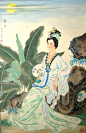吴良柱工笔仕女图