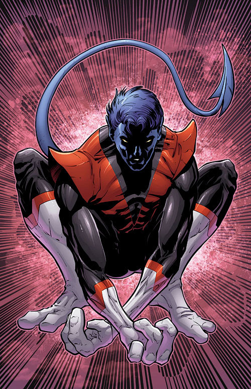 16:20:58x战警人物插画: nightcrawler(夜行者)(3)美式漫画crissshaw