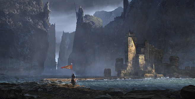 #场景原画# #概念场景# 气氛图 #欧...