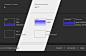黑白 Figma 材料设计 UI/UX 网页设计