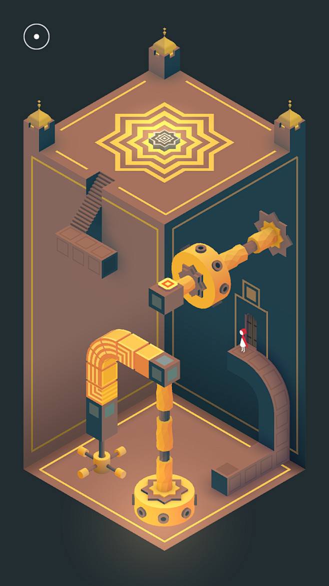 纪念碑谷2插画配色采集