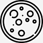 培养皿图标 https://88ICON.com 教育 生物学 实验 实验室设备 培养皿