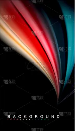液体,抽象,波形,商务,模板,涂料,小册子,报告,混合,流动