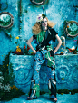路易莎-Glamour魅力意大利2015年4月-现代时尚洛可可风格的视觉魅力---酷图编号1127633