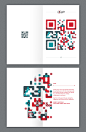 Christmas card with QRcode : The Christmas card made for IT Company Oxagile for new 2016 year. The main element of card is a flat illustration around Christmas theme. It was inserted in QR code. The result of scanning  is the text "2016".