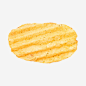 一个薯片高清素材 矢量装饰 美食 薯片 装饰 食物 黄色 免抠png 设计图片 免费下载