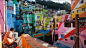 徜徉小而美的彩色城市-首页-中国旅游天气网【里约热内卢】2010年，荷兰艺术家哈斯`哈恩计划完成他们在这所城市的第三项工程：将里约热内卢的贫民窟变成一张大画布。在当地年轻人的帮助下，他们在建筑表面拉了无数条彩色线条将贫民窟分成了五颜六色，大小不一的部分。世界上色彩斑斓的居民区和街道不断悄然出现。不管是印度的粉色城市还是美国迈阿密南部海滩糖果色的海滨，都让人眼前一亮，快看看美国有线电视新闻网近日的报道，和我们一起去感受下“彩色的童话世界”吧。
