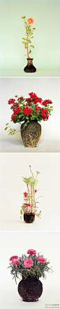 #新鲜画报#来自Diana Scherer的一组创意盆栽作品。与这些娇艳多姿的花朵相映衬的是抽象的“花瓶”，繁复又随意的蕾丝图案勾勒在深色的底纹上——这可不是花瓶的纹样，而是由植物的根系和泥土相结合，再被质地紧密的容器经过六个月定型塑造出来的天然图案⋯⋯网页版阅读：http://t.cn/zWKTOw5  
