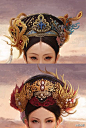 清朝皇朝的头饰，中国