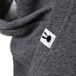 TS转向 2012秋冬新款韩版立领连帽中长款无袖套头宽松卫衣 女 原创 设计 2013