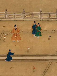 这个皇帝太爱玩 |《明宣宗行乐图》 - 小红书