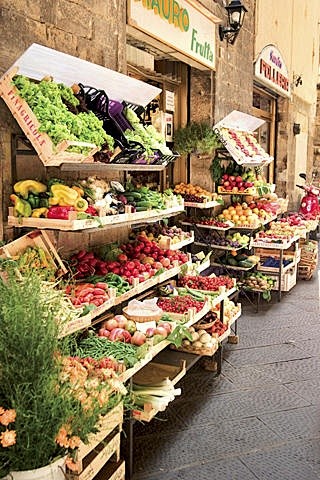 意大利的果蔬店