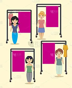 女性时尚信息图服装和组合
