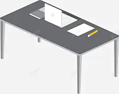灰色的桌子矢量图 免抠png 设计图片 免费下载 页面网页 平面电商 创意素材