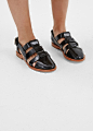 Rachel Comey Fero Sandal (Black Leather)