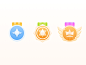 Level:Integral Grade level integral grade icon olympic medal gold trophy medal flag contest badge winner