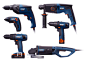 Ferm Powertools - WAACS design : WAACS redesigned the FERM powertools range. By redefining and reshaping the powertools, Ferm can now offer even better specs at more competitive prices.