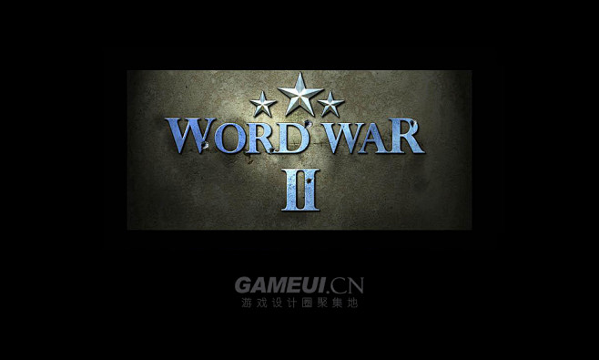 WorldWar2-英文游戏logo
—...