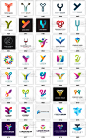 字母系列Y LOGO商标设计vi素材包AI矢量源文件淘宝店标微商标志图-淘宝网