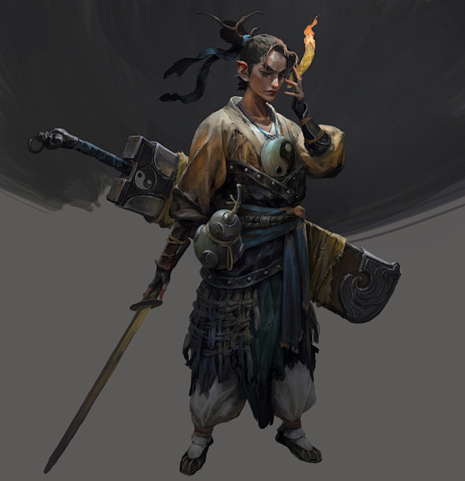善与恶—小道士, YUN ZHANG :...