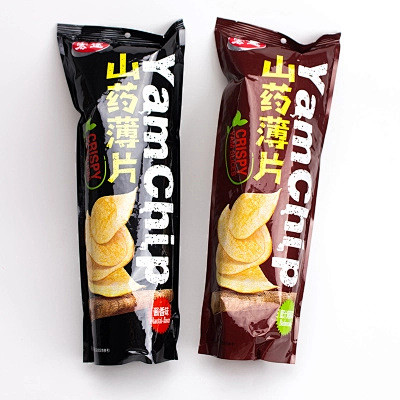 影影约约零食店宏途山药薄片手工零食薯片铁...
