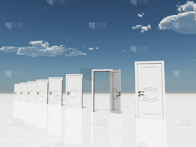 超现实主义的,地形,易接近性,门,一个物体,中等数量物体,天空,灵性,未来,门口