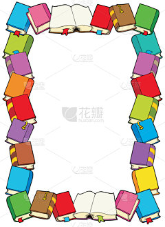 书,边框,分离着色,教科书,书页,文学,多样,图书馆,图像,教育