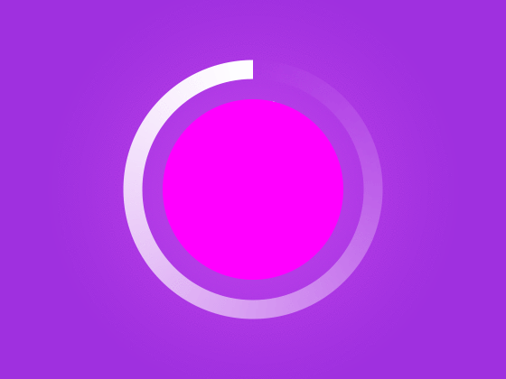 ps时间轴加载页面动效小练习