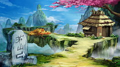 第三只咸卦采集到仙侠背景