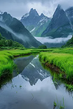 大自然风光桂林山水漓江
