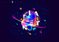 PLANETS ILLUSTRATION : Made some space illustration with fantastic planet ,  orbit, sun , moon and comet . Vibrant color and overlay style, used some Bold & beautiful typography mixing.  Will be use on UI/UX , web , poster, wallpaper etc .