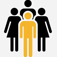 世界人口统计插画矢量图高清素材 世界人口统计插画 人 人口 人群 免抠PNG 女人 男人 矢量图 免抠png 设计图片 免费下载