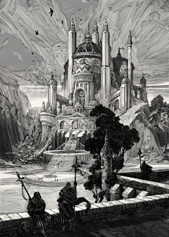 公子未央的大鸭梨采集到画师--franklin booth
